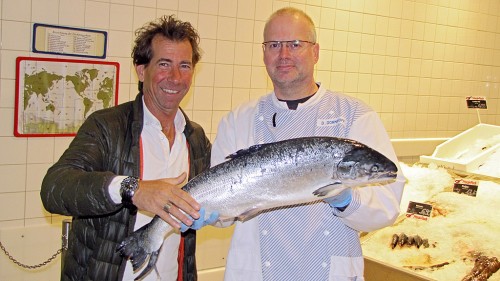 Frischen Fisch von bester Qualität kauft Alessandro Virgillito täglich neu ein.