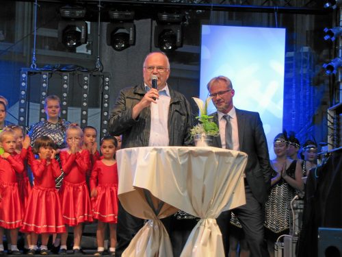 Die Eröffnung von Menden à la carte 2017 mit Bürgermeister Martin Wächter.